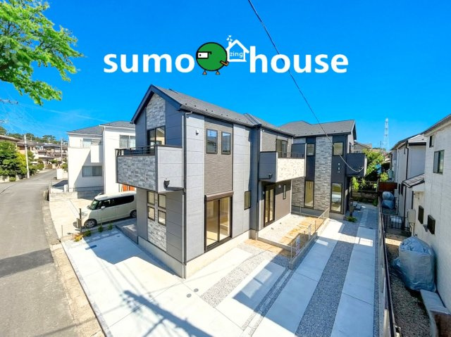 新築デザイナーズ住宅！　横浜市青葉区奈良町3期　全2棟の前面道路含む現地写真|前面道路含む現地写真です