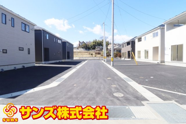 二本松市油井字無地ノ内　　　６号棟　　　油井小学校、安達中学区の外観|東側前面道路