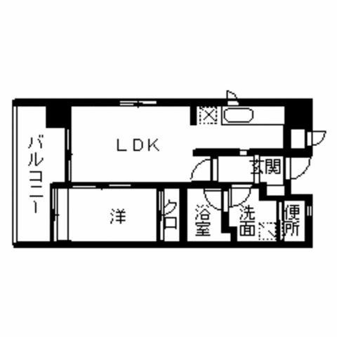 博多御笠川レジデンスの間取り