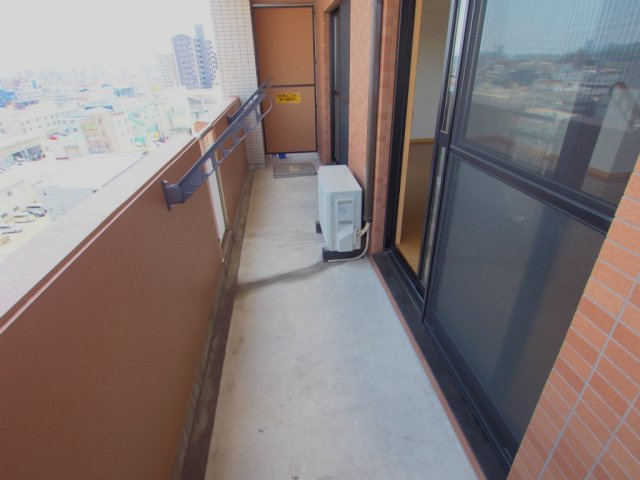 オリゾンビルのバルコニー