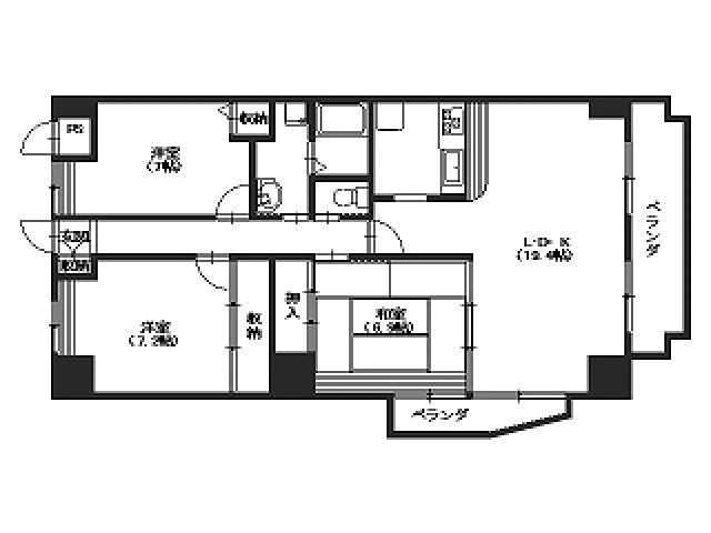 オリゾンビルの間取り