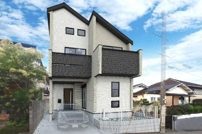 【外観パース】 | 西宮市　上甲東園５丁目　新築戸建