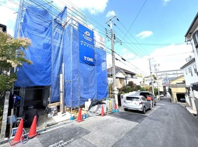 【前面道路含む現地写真】 | 西宮市　上甲東園５丁目　新築戸建