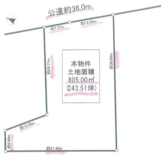 【区画図】 | マンション　1棟　田園都市線　つきみ野駅