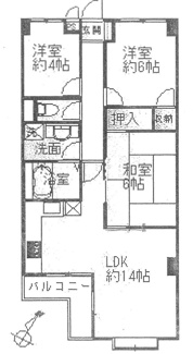 【間取り】 | マンション　1棟　田園都市線　つきみ野駅