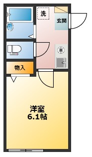 ヴァン・ドゥ・ラ・リベルテの間取り