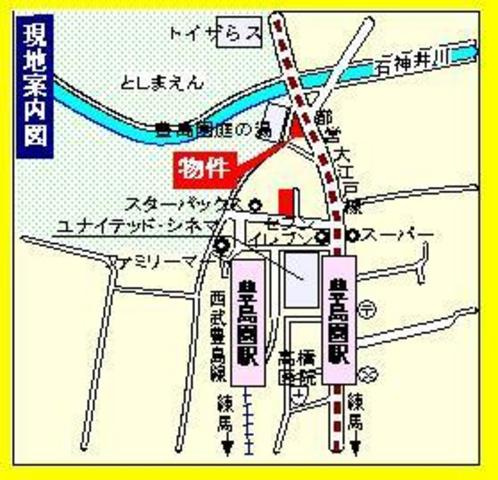 サザンハウスの地図|★現地案内図★