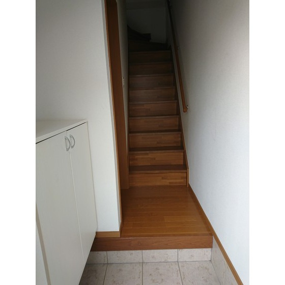 メゾネット佐倉Bの玄関