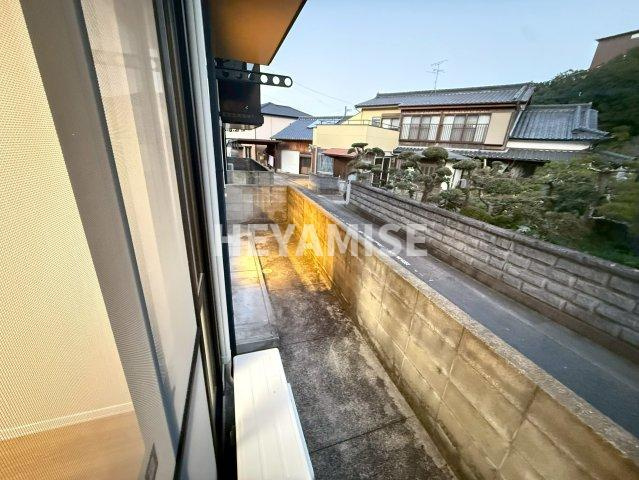 フレグランス左底のバルコニー