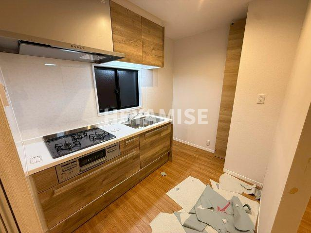 フレグランス左底のキッチン|※リフォーム中の写真です