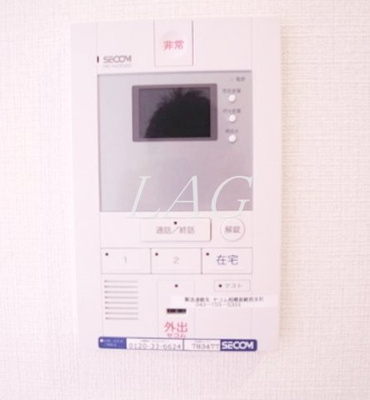 【セキュリティ】 | リブリ・T&S | モニター付きインターフォンです。
