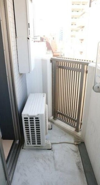 G-ハイム柳橋のバルコニー