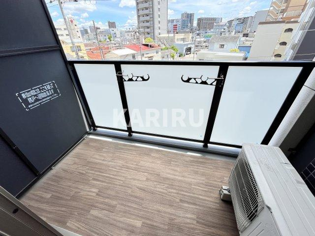 インザグレイス桜ノ宮のバルコニー