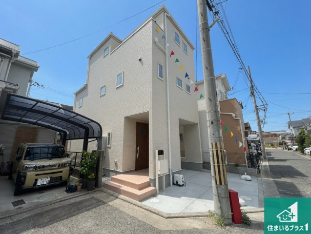 和泉市富秋町　第2期　新築一戸建ての外観|お客様に長く安心して住んでいだだける事にこだわった家づくり！住んでからのアフターサービスにもしっかりと取り組んでいます！