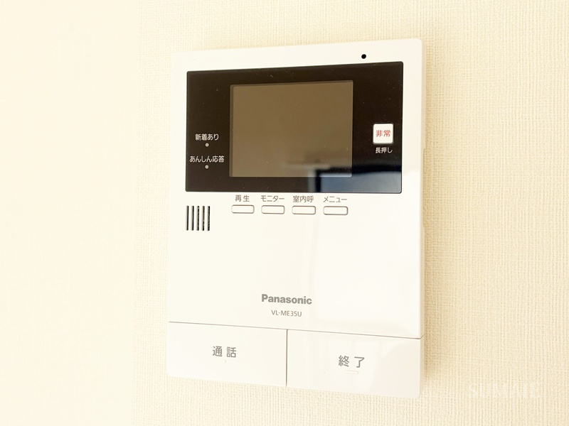 山一東尾久ビルのセキュリティ|モニター付きインターホン☆