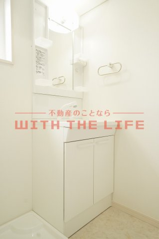 テラスハウス東山【キャッシュバック対象物件】の独立洗面台|独立洗面台あり、毎朝おしゃれに忙しい女性の方におすすめです