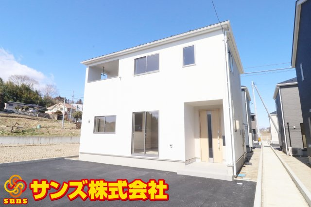 二本松市油井字無地ノ内　　　９号棟　　　油井小学校、安達中学区の外観|南東側から見た外観