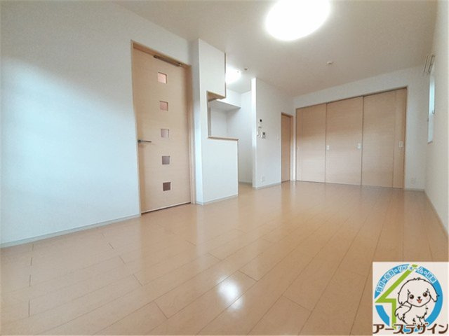 ヴィラデルソーレⅡの居間・リビング|パース写真