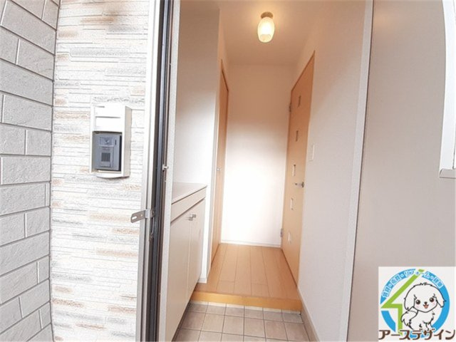 ヴィラデルソーレⅡの玄関|パース写真