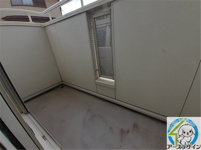 ヴィラデルソーレⅡのバルコニー|パース写真