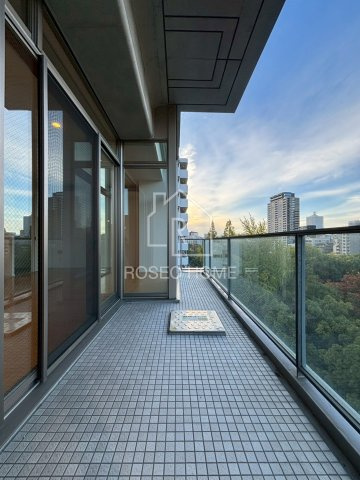 ヴァルトハウスのバルコニー