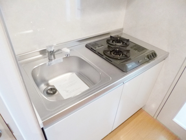 ヒルズ飛鳥山のキッチン|二口ガスコンロ付！
