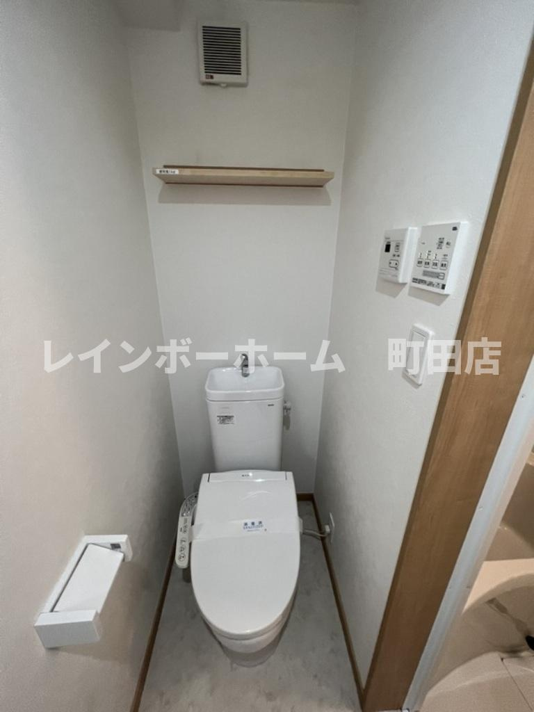 ベルシャンブル町田※初期費用分割後払いサービス利用可能物件のトイレ