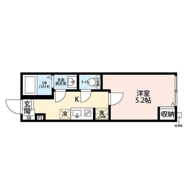 エクセラン立石Ⅱの間取り