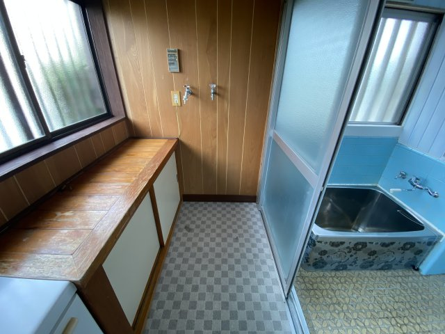 横芝光町横芝貸家の設備|洗濯機置き場