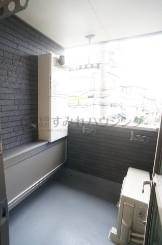 アレグレパス安倉のバルコニー