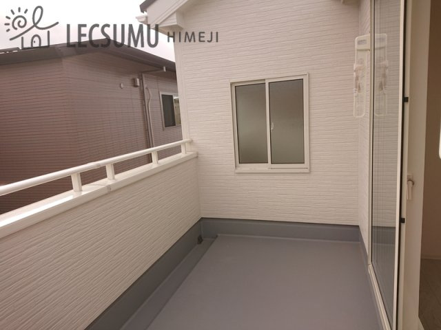 姫路市広畑区才/全新築戸建のバルコニー|同社施工例