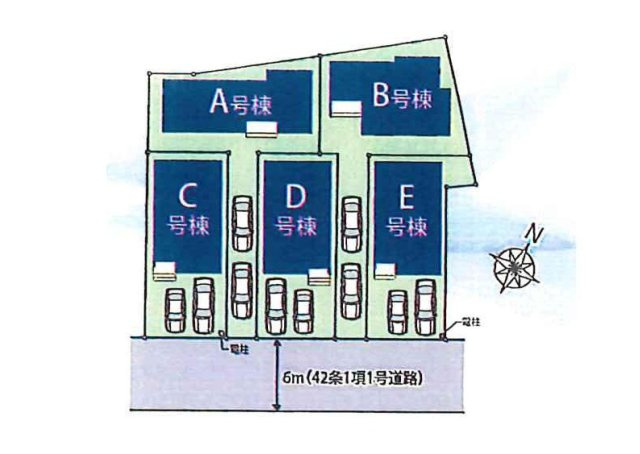 さいたま市北区吉野町２丁目・新築（全５棟）