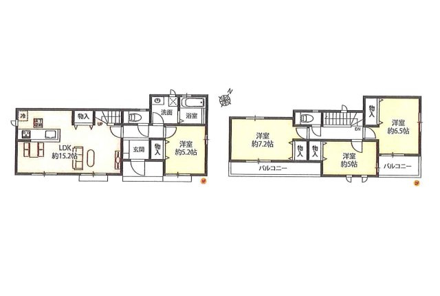 さいたま市北区吉野町２丁目・新築（全５棟）