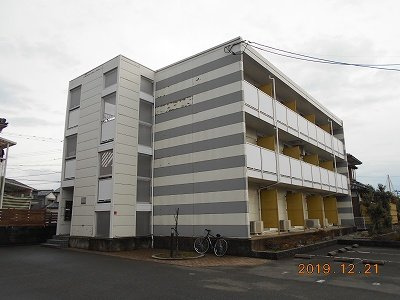 レオパレスポセイドンの外観|きれいな外観です