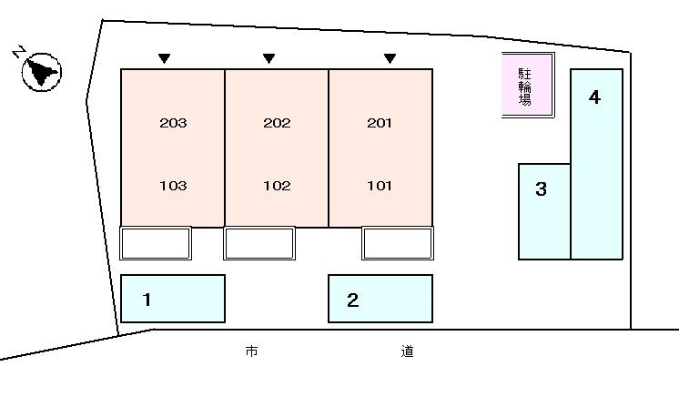 シュティル　ブリーゼの駐車場|駐車スペースもあります