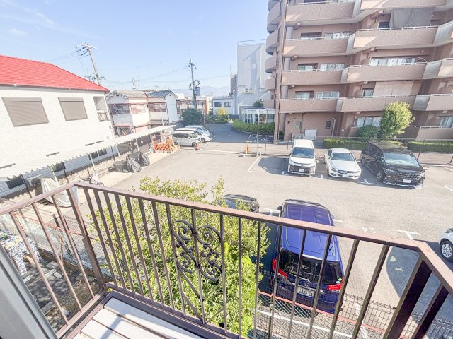 ガーデンハイツナカムラのバルコニー