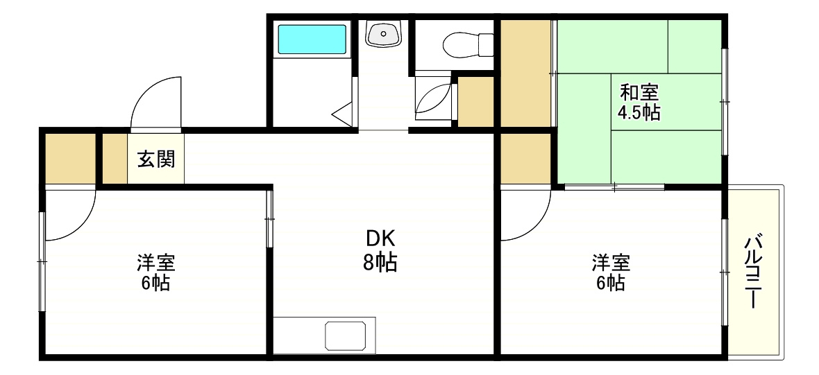 ガーデンハイツナカムラの間取り