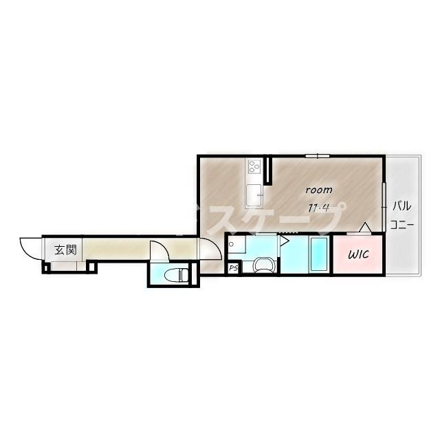 La Maison 表町の間取り|高崎、前橋のお部屋探しはエンドスケープまで！お客様の理想お聞かせ下さい♪