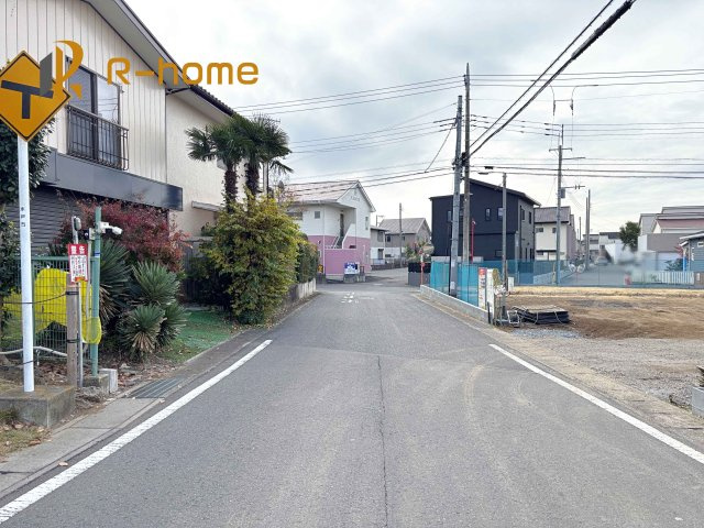 水戸市元吉田町14期　新築戸建て　2号棟の前面道路含む現地写真|周辺環境も併せて案内致します♪
ぜひ現地へお越しください♪