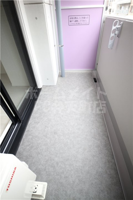 【バルコニー】 | サムティ夕凪LUKSUS | お洗濯にも便利なバルコニー付き