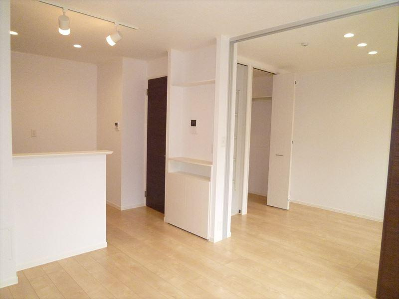 ベルフールBの居間・リビング