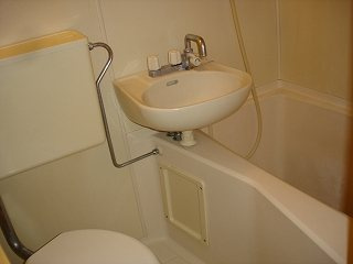 サンハイツの浴室