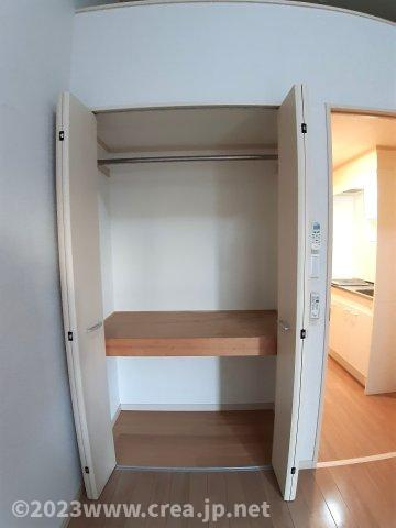 グローリーハイツⅡの収納|たっぷりとした収納スペースです