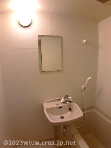 グローリーハイツⅡの洗面所|使いやすい洗面所です