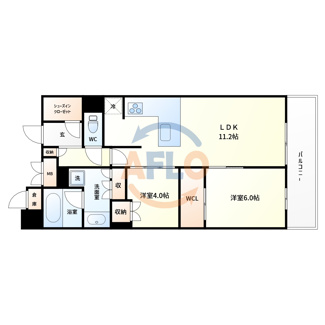 【間取り】 | パークナード新梅田アーバンパレス | パークナード新梅田アーバンパレス　間取り