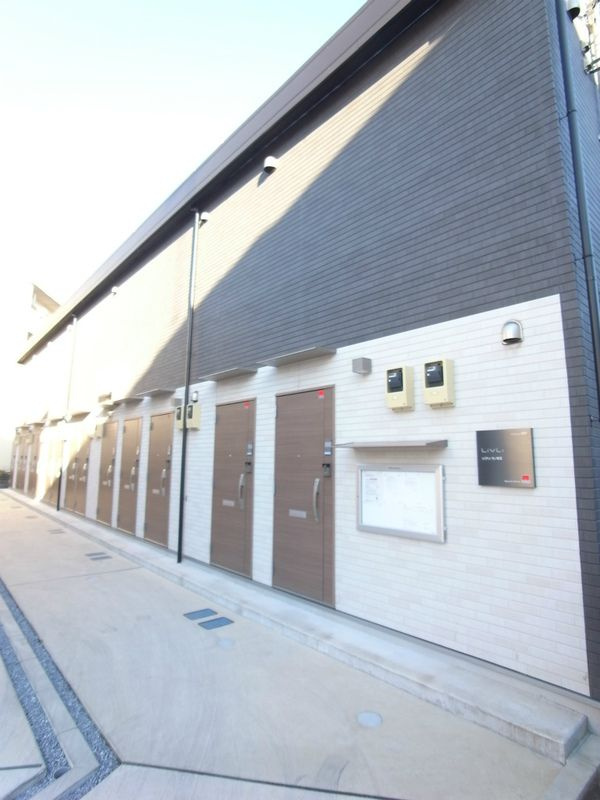 リブリ・竹ノ塚Ⅱのエントランス