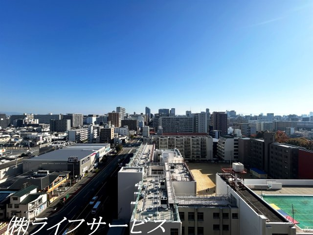 【展望】 | ファミール北大阪パークサイド | バルコニーからの眺望／１４階部分につき良好です！
