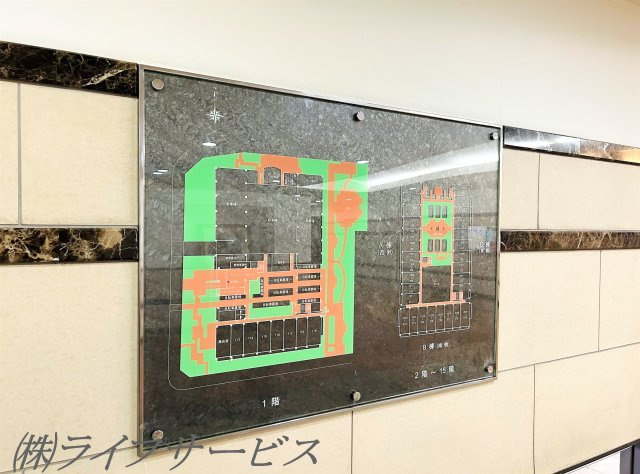 【その他共用部分】 | ファミール北大阪パークサイド | 館内図