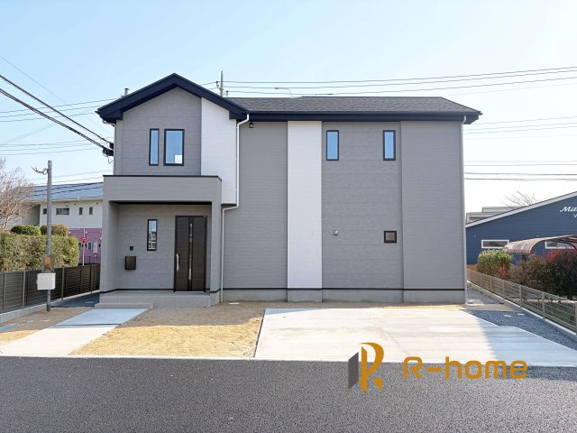 水戸市元吉田町14期　新築戸建て　3号棟の外観|ご予約を頂ければ、『平日』はもちろん『早朝』や『夜間』もご見学可能です♪お気軽にお申し付けください♪