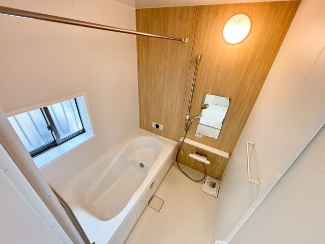 三郷市　鷹野4丁目　新築戸建　全9棟の浴室|施工例です